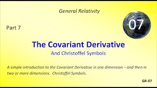 The Covariant Derivative and Christoffel Terms [upl. by Ariaet]