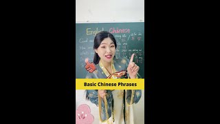 5 Basic Chinese Phrases [upl. by Adnirim]