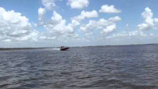 Bullet 21 SS Bass Boat Running Video [upl. by Dam522]