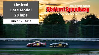 Limited Late Model 20 Lap Feature  Stafford Speedway  June 14th [upl. by Laurinda399]