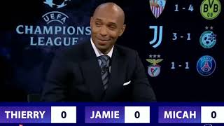 Thierry Henry gets tricked but who wins the quiz [upl. by Imarej]