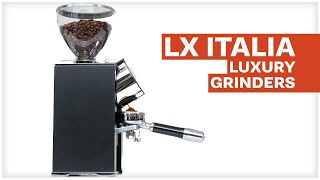 LX Italia Espresso Grinders Introduction Tests amp Overview [upl. by Melany162]