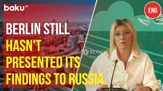 Maria Zakharova on the Nord Stream Attacks [upl. by Eladnwahs]