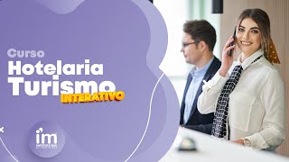 Curso Hotelaria e Turismo  Interativo [upl. by Karlik39]