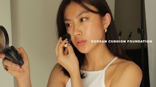 Testing Korean Cushion Foundations Darkest Shade  Haley Kim [upl. by Aker]