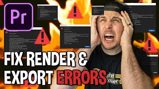 How To Fix Adobe Premiere Render and Export Errors 2023 [upl. by Hull734]