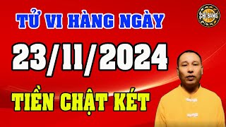 Tử Vi Hàng Ngày 23112024 Một Ngày Tuyệt Vời Tiền Chật Két Với Con Giáp Này [upl. by Airrehs]