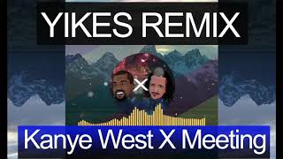 Kanye West X Meeting  Yikes AFRO REMIX [upl. by Leahcimal]