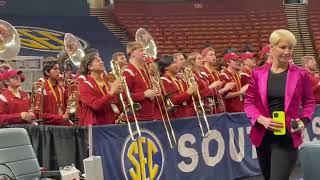 2023 SEC Tournament  University of Arkansas Hogwild Pep Band  Arkansas Fight [upl. by Notlil951]