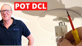 RACCORDER UN PLAFONNIER À PARTIR DUN POT DCL [upl. by Naldo]