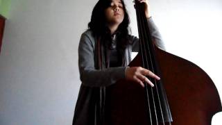 Seven Nation Army White Stripes Upright bass cover by Rada V [upl. by Favrot531]