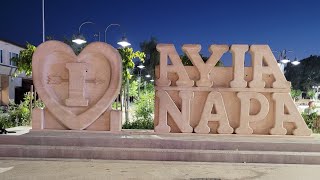 🇨🇾AYIA NAPA  4K  walking tour [upl. by Askwith477]