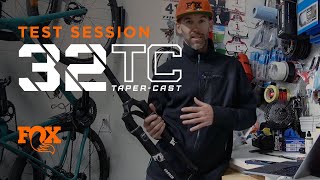 32 TC Test Session with Geoff Kabush  FOX [upl. by Nyladam]