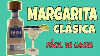 Como hacer una MARGARITA  Receta MARGARITA CLÁSICA [upl. by Arvonio]