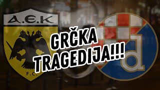 🚨 AEK ATENA vs DINAMO ZAGREB NEREDI I UBOJSTVO TKO JE KRIV [upl. by Yehs]