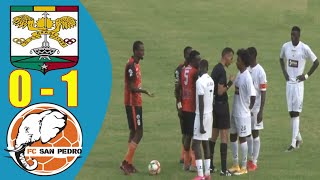 ASC Jaraaf de Dakar Senegal vs SanPedro FC Ivory Coast  0  1  Résumé de la rencontre [upl. by Richart]