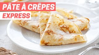 Une pâte à crêpes ultra rapide pour la Chandeleur [upl. by Ellerol]