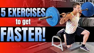 Speed Training Workout For Athletes 5 EXERCISES to get FASTER [upl. by Ahsikyt811]