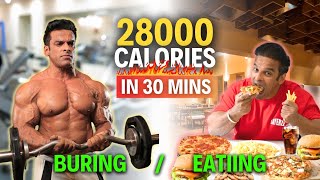 28000 Calories in 30 Minutes  Yatinder Singh [upl. by Sevik]