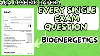 GCSE BIOLOGY Every Single Exam Question Bioenergetics [upl. by Beattie]