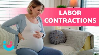 How to Recognize LABOR CONTRACTIONS 😖🤰🏻 Symptoms and False Contractions [upl. by Alli]