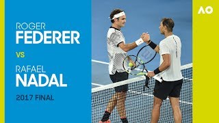 Roger Federer vs Rafael Nadal  Australian Open 2017 Final  AO Classics [upl. by Heuser]