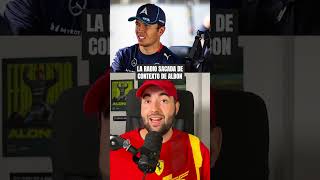 La radio SACADA DE CONTEXTO de Albon f1 shorts alonso sainz verstappen hamilton norris [upl. by Ahsilif]