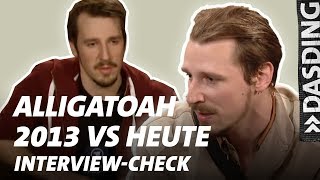 Alligatoah 2013 vs Heute Gesagt getan Der InterviewCheck  DASDING [upl. by Robyn]