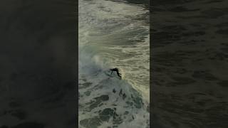 Epic Aerial Surf at Sunset in Piha New Zealand [upl. by Hudgens]