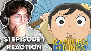 AND SO WE BEGIN  Ranking Of Kings REACTION Episode 1 [upl. by Notse]