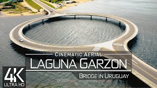 【4K】🇺🇾 Laguna Garzon Bridge from Above 🔥 URUGUAY 2022 🔥 Cinematic Wolf Aerial™ Drone Film [upl. by Farrand314]