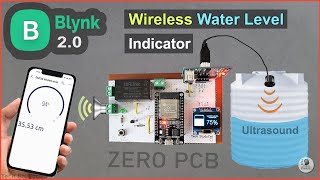 IoT Based Water Level Monitoring system using ESP32 Blynk amp Ultrasonic Sensor [upl. by Naahsar776]