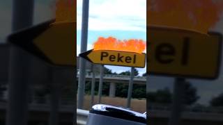 Pekel Hell Harley Davidson driving Slo🤣moto💥Humor shorts [upl. by Neetsuj]