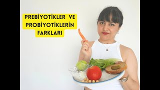 PREBİYOTİK VE PROBİYOTİKLERİN FARKLARIHANGİ BESİNLER PREBİYOTİKHANGİLERİ PROBİYOTİK [upl. by Triley]