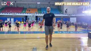 What’s She Really Like Line Dance GKO  GOLD en Korean Open Workshop 2024  Daniel Trepat [upl. by Ahsurej149]