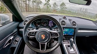 2024 Porsche 718 Cayman GTS 40 PDK  POV Driving Impressions [upl. by Monetta]