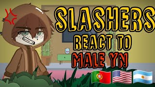 Slashers React To Male Yn 🇺🇲🇦🇷🇵🇹 [upl. by Bamford964]