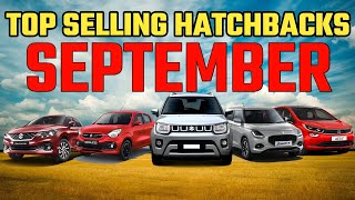 Top 12 Best Selling Hatchbacks For SEPTEMBER 202412 Best Selling Hatchbacks For SEPTEMBER2024 INDIA [upl. by Sherlocke]