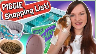 Top 10 Essential Guinea Pig Supplies for New Owners [upl. by Nollahp]