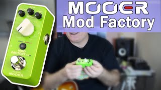 Multiefectos Mooer MOD Factory MKII [upl. by Eicam]