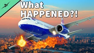 Plane catches FIRE over London  BA 762 [upl. by Thrift]