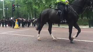 QOGLR Gurkhas Public Duty Short Marching Buckingham to St George’s Palace [upl. by Macleod]