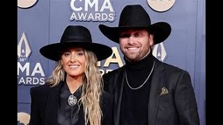 Lainey Wilson and Boyfriend Devlin Duck Hodges Turn Heads at CMA Awards [upl. by Rimidalg]