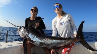 Swordfish Mahi and Tripletail out of Pompano Beach [upl. by Rennug]