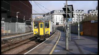 Ride on an old London Overground Train on the Greater Anglia Line Stratford to Tottenham Hale [upl. by Tawsha]