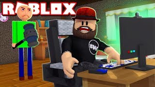 BALDIS THE BASICS in ROBLOX FLEE THE FACILITY [upl. by Ahsayn]