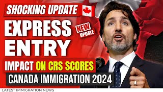 Canada Express Entry Draws Shocking Update 2024  Canada Immigration 2024 [upl. by Ainalem72]