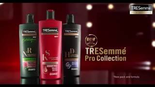 The New TRESemmé Pro Collection Shampoo and Conditioner  TRESemméIndia [upl. by Assened]