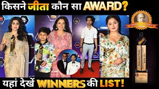 Dada saheb Phalke Award 2023 Here’s TV Stars Winners List [upl. by Talich857]