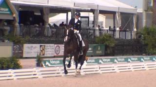 Megan Lane CAN and Caravella  AGDF 12 FEI GP Freestyle CDI 3 pres by Diamante Farms [upl. by Pall]